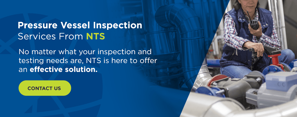 NTS pressure vessel inspection
